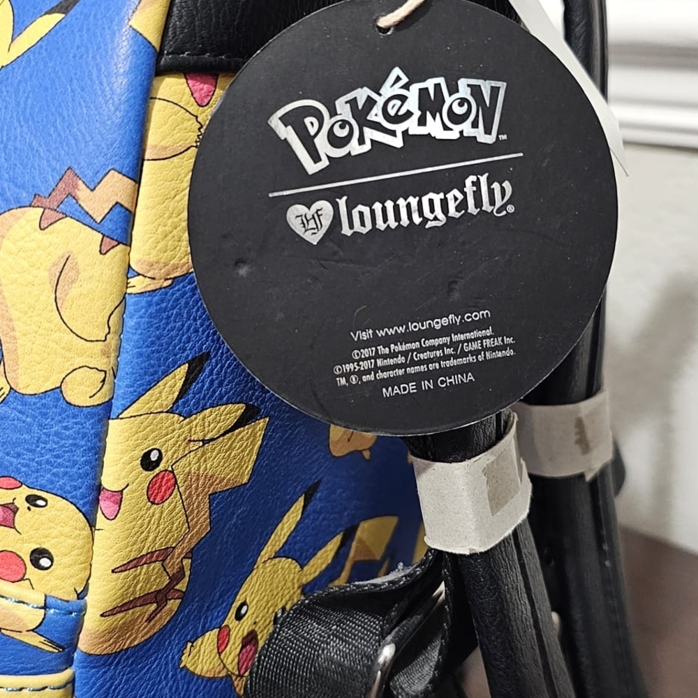 Loungefly Pokémon Blue and Yellow Backpack - Picture 4 of 8